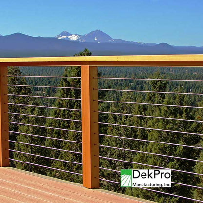 DekPro InvisiCable Installed - The Deck Store USA