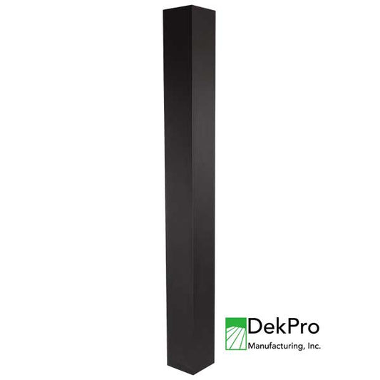 DekPro Prestige Black 4x4 Aluminum Post Sleeves at The Deck Store USA