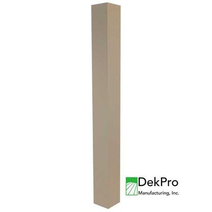 DekPro Prestige Maple Cream 4x4 Aluminum Post Sleeves at The Deck Store USA