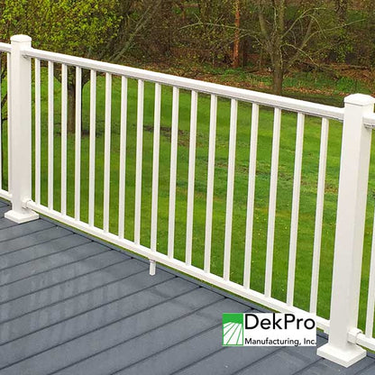 DekPro Prestige White Foot Blocks Installed at The Deck Store USA