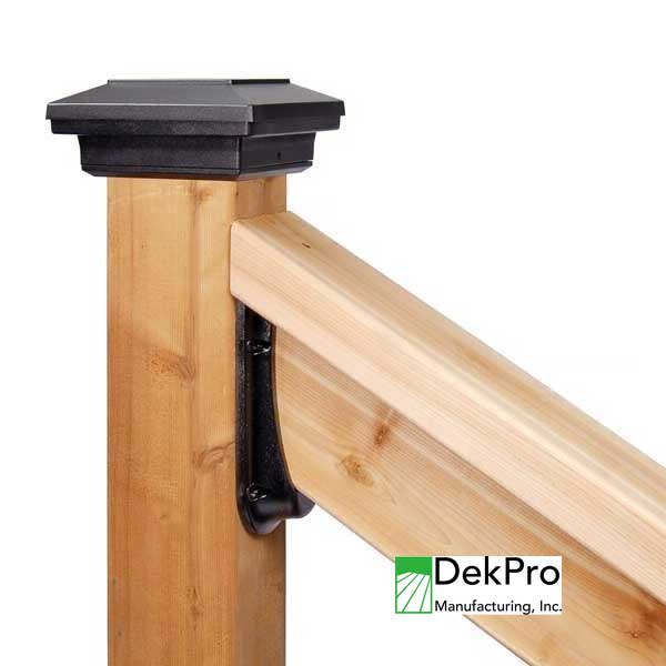 DekPro Stair Rail Connectors Application - The Deck Store USA