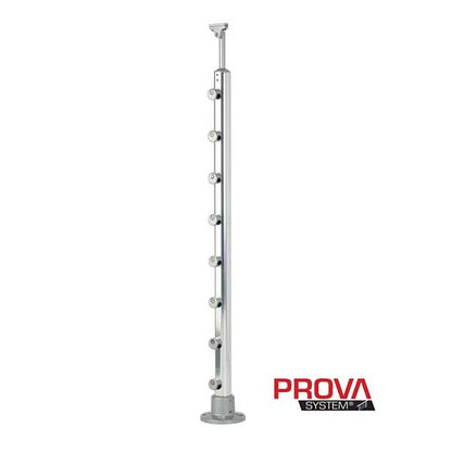 Prova PA1 Brushed Aluminum Top Mount Post at The Deck Store USA
