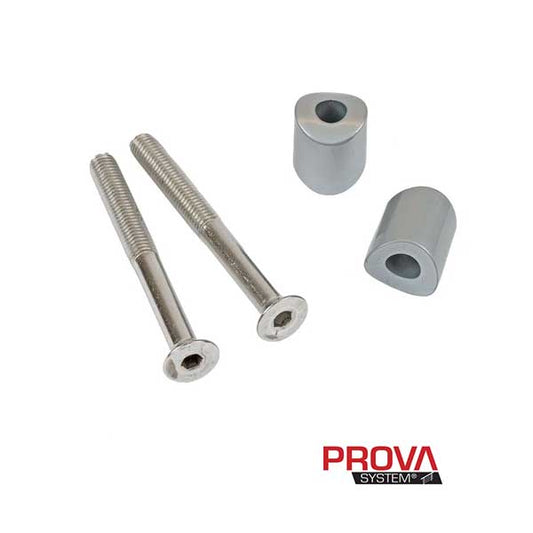 Prova PA12 Silver Side Mount Post 1-7/8" Spacers at The Deck Store USA