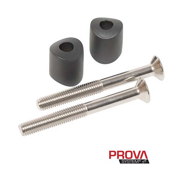 Prova PA12B Anthracite Side Mount Post 1-7/8" Spacers at The Deck Store USA