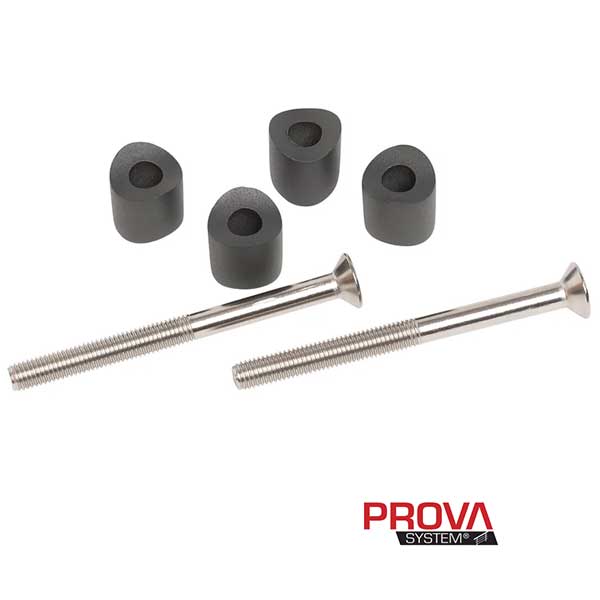 Prova PA13 Anthracite Side Mount Post 2-7/8" Spacers at The Deck Store USA