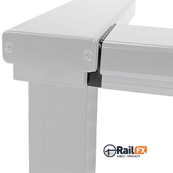RailFX Series 200 End Plate Brackets Installed - The Deck Store USA