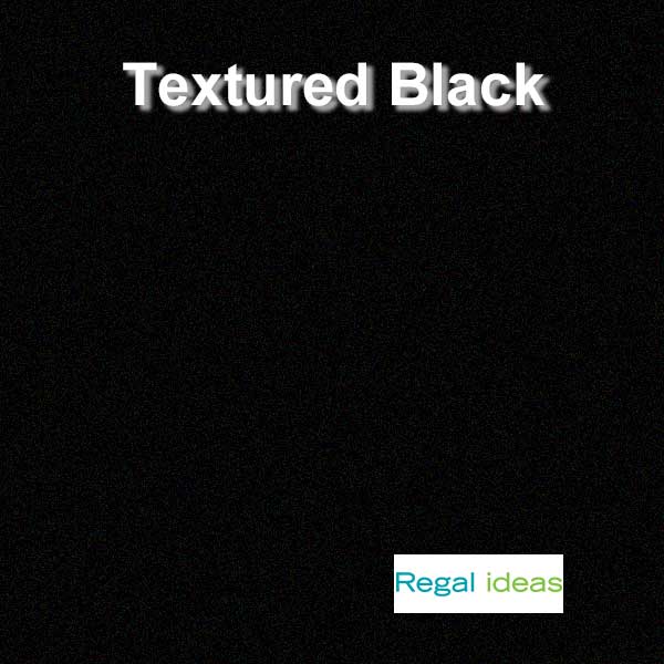 Regal Rail Textured Black