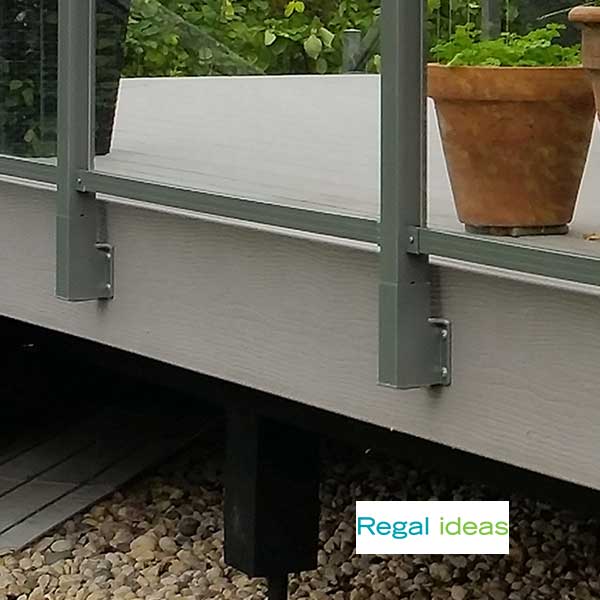 Regal Side Mount Post Brackets On Rail - The Deck Store USA