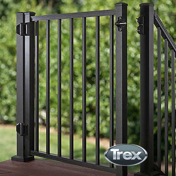 Open Trex Signature Gate at The Deck Store USA