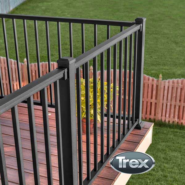 Trex Signature Railing with Square Balusters at The Deck Store USA