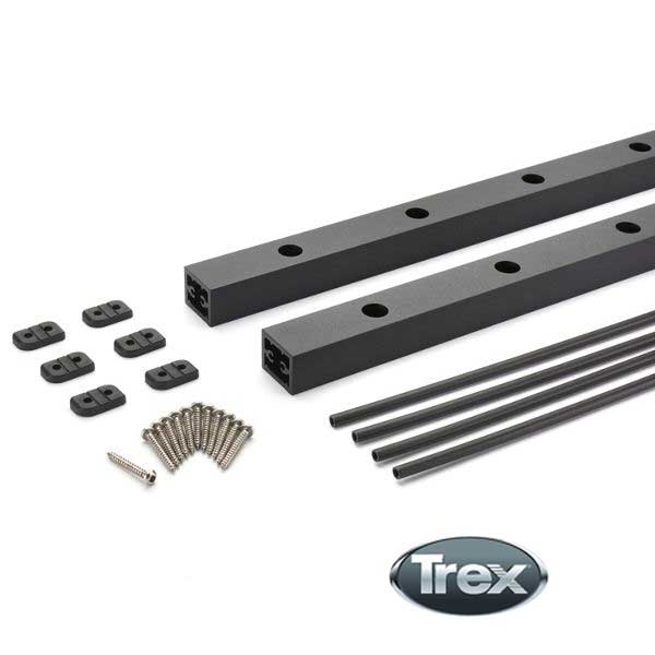 Trex Signature Black Rod Rail Vertical Cut Kit at The Deck Store USA