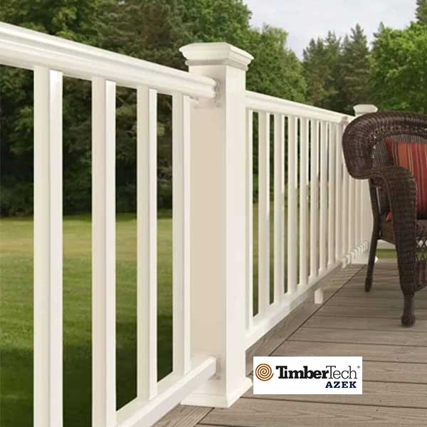 Timbertech Railing Dimensions Timbertech/Azek Classic Composite Deck Railing - The Deck Store USA