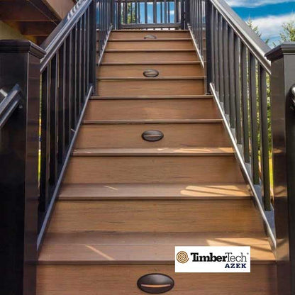 RadianceRail Express Rail Packs On Stairs - The Deck Store USA